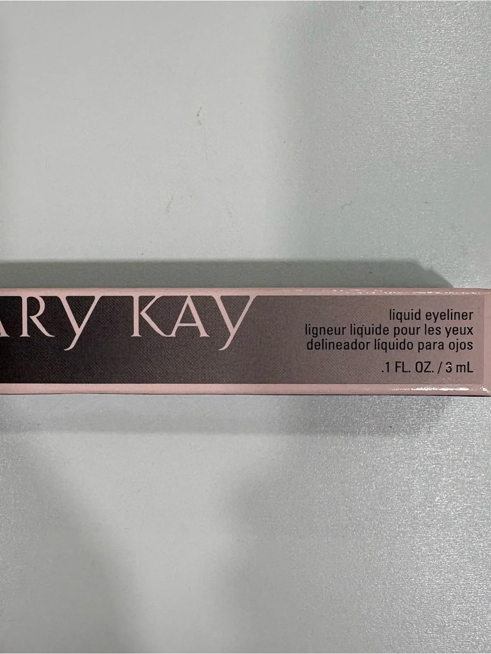 Mary Kay Liquid Eyeliner Black 0.1 Fl Oz / 3 mL - New In Box (NIB)